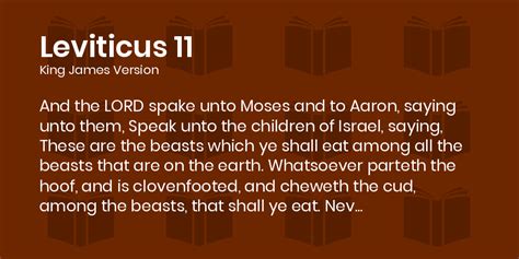 lv 11|leviticus chapter 11.